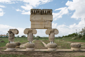 Museo Metaponto resti colonne complesso