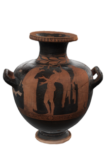 Hydria a figure rosse del Pittore di Pisticci